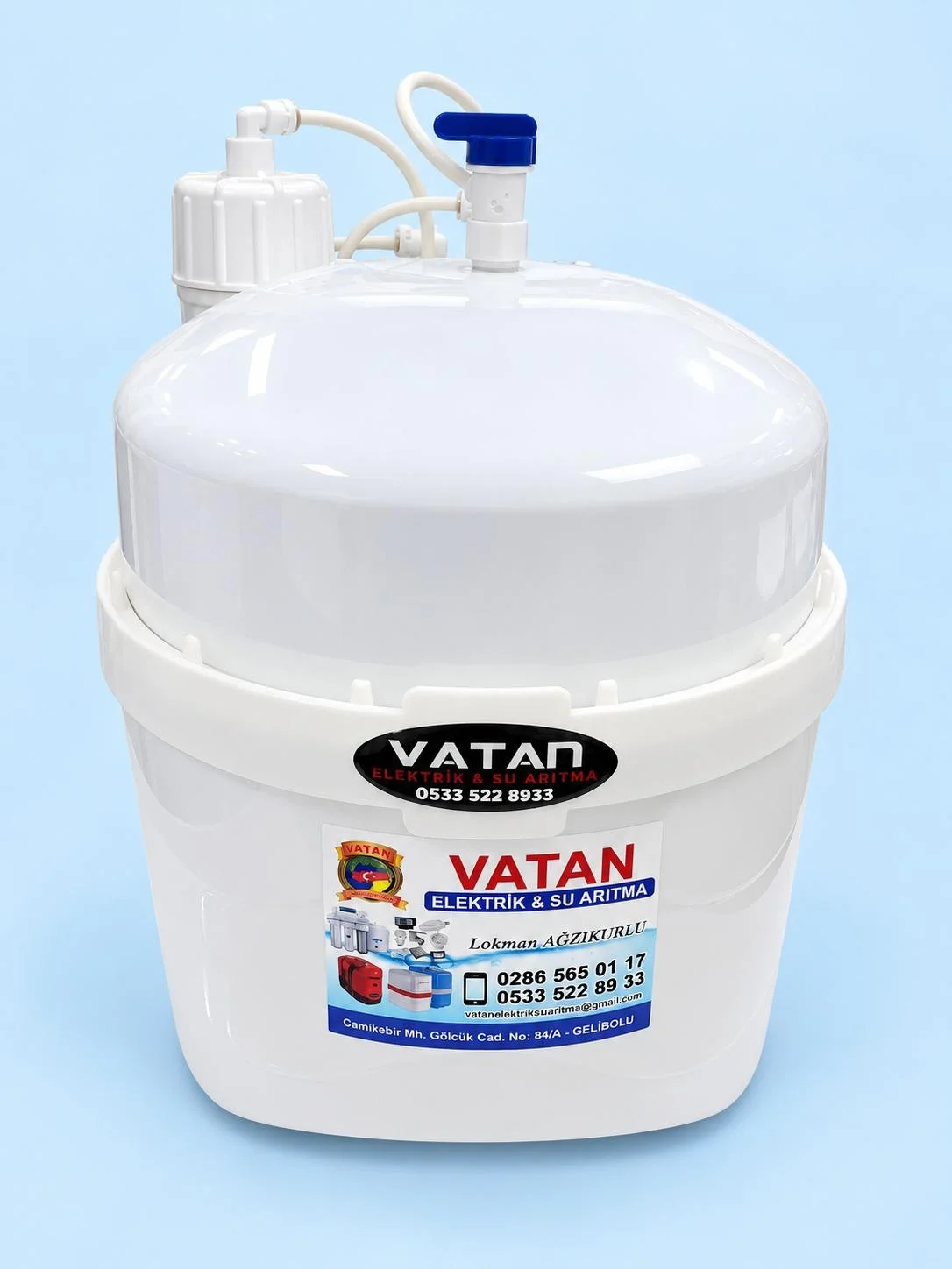 Vatan Su Arıtma Cihazı (Beyaz/Siyah) 2