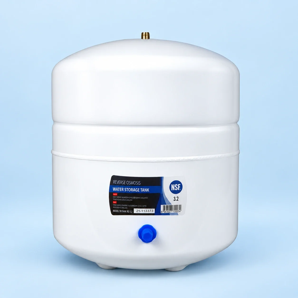 Su Arıtma Depolama Tankı 3,2 Galon (12 Litre)