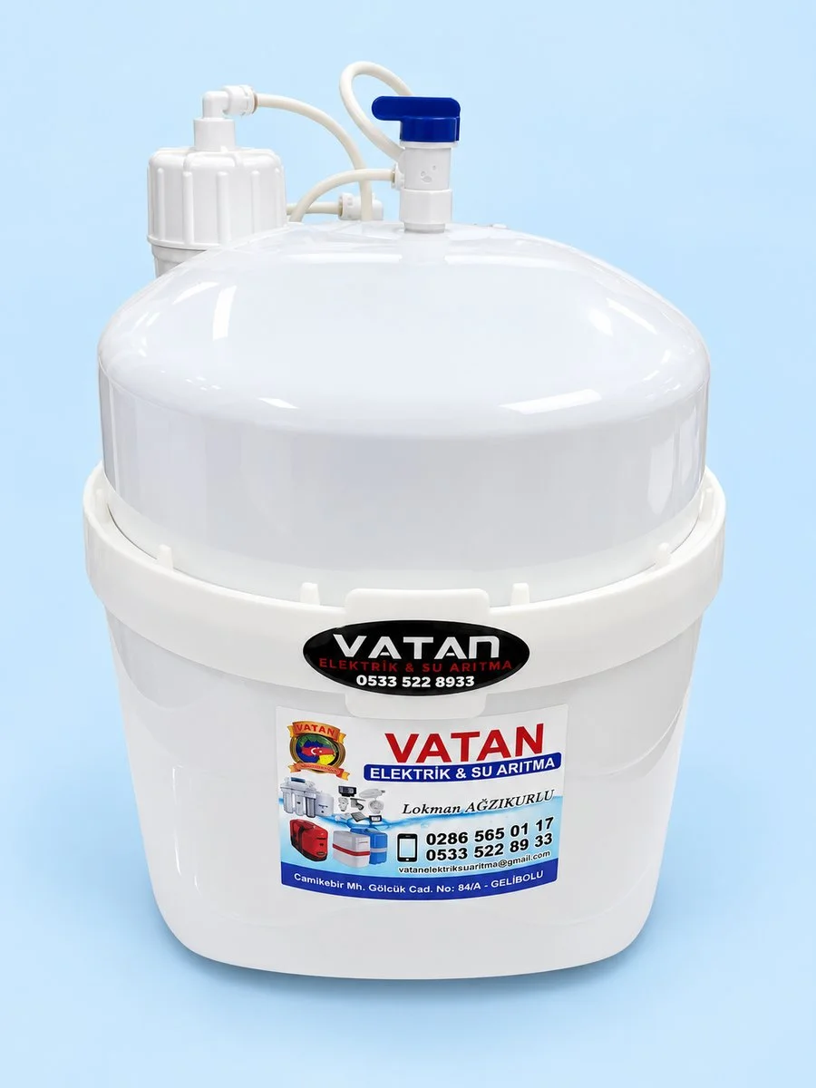 Vatan Dalga Kasa Su Arıtma Cihazı (Kırmızı/Beyaz) 3